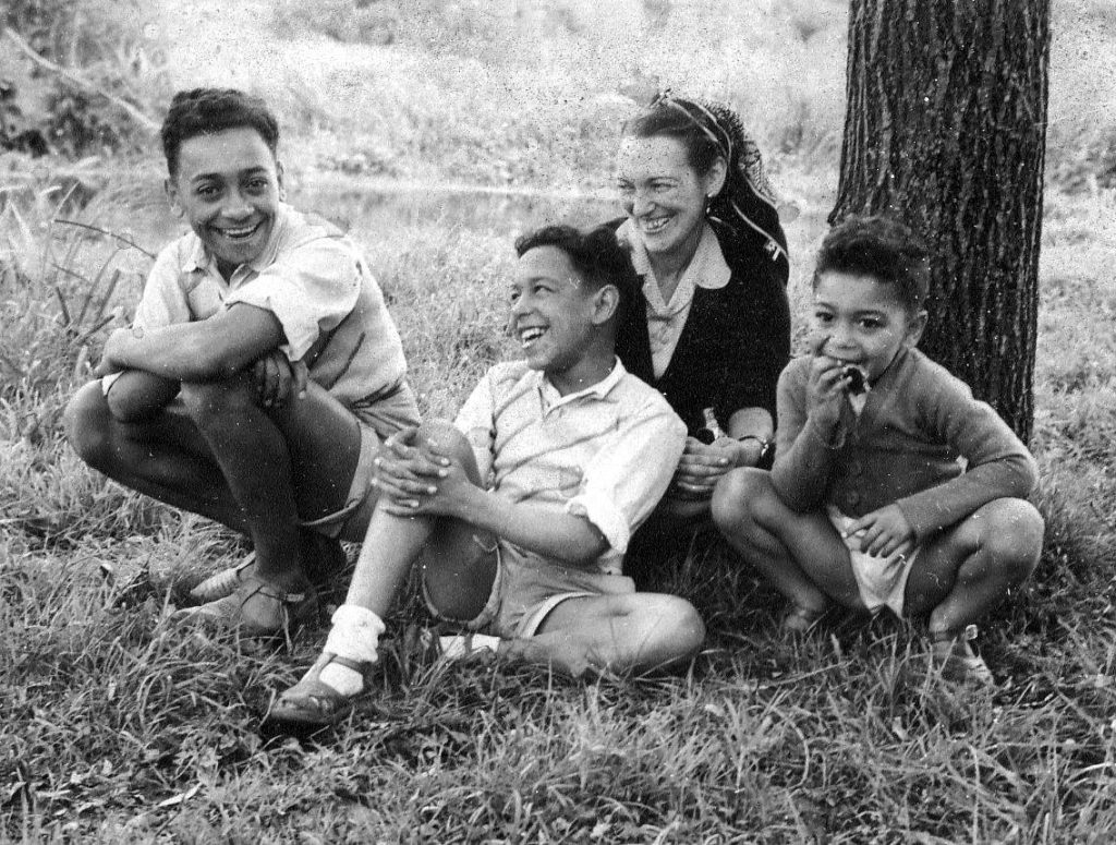 Photo familiale pour biographie